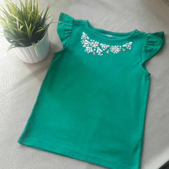 Gymboree Other - Gymboree Golden Flowers Tee